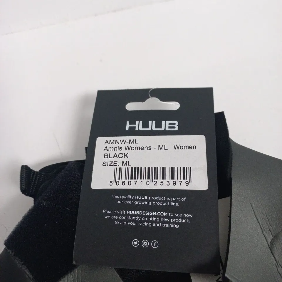 HUUB AMNIS WOMEN'S WETSUIT SIZE ML BLACK