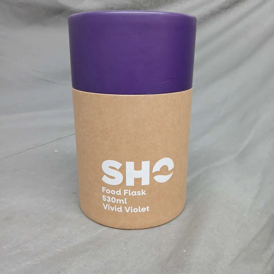 SEALED SHO FOOD FLASK 530ML VIVID VIOLET