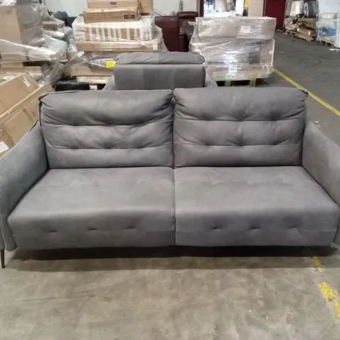QUALITY DESIGNER ITALIAN MADE BOLZANO LARGE 3 SEATER LEATHER SOFA