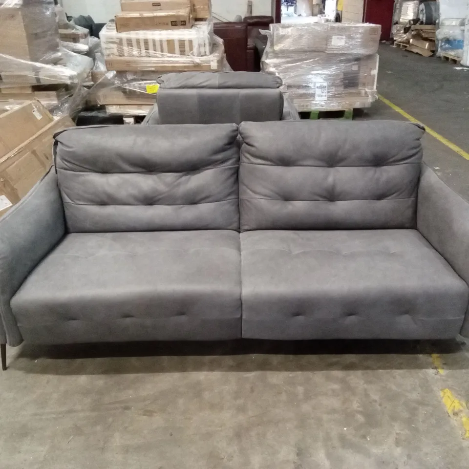 QUALITY DESIGNER ITALIAN MADE BOLZANO LARGE 3 SEATER LEATHER SOFA