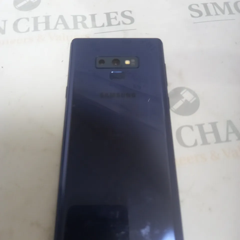 SAMSUNG GALAXY PHONE BLUE