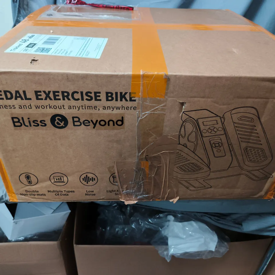 PEDAL EXERCISE BIKE – BOXED (GREY/BLACK DEVICE)