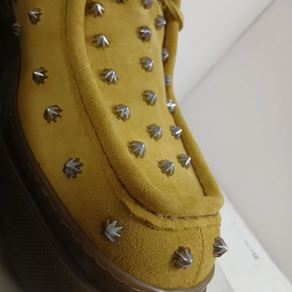 BURBERRY MANILLA STUDDED SUEDE CREEPER SHOES – UK 10.5 (EU 45)