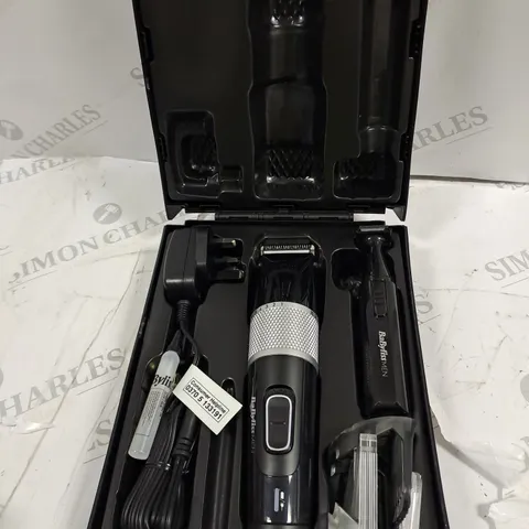 BOXED MENS BABYLISS HAIR&BEARD PRECISION CLIPPER SET 