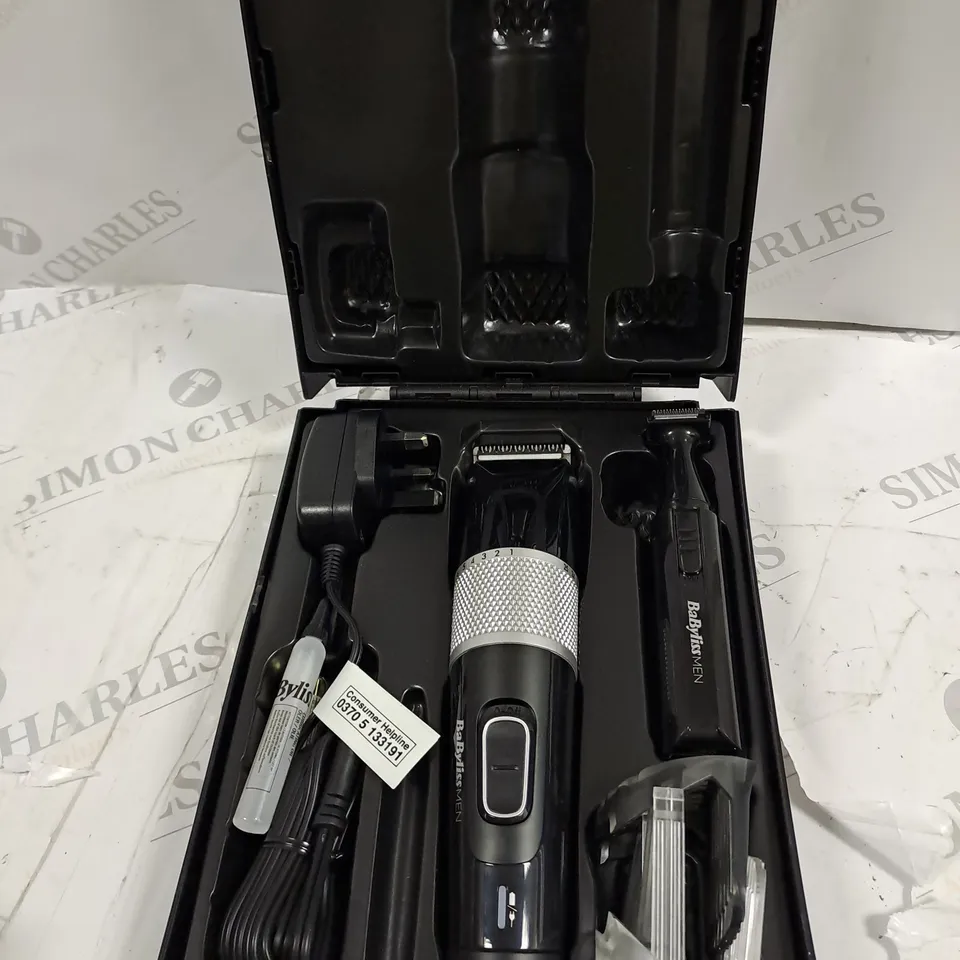 BOXED MENS BABYLISS HAIR&BEARD PRECISION CLIPPER SET