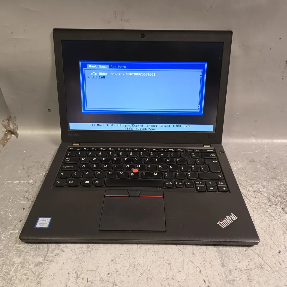 LENOVO X260 THINKPAD LAPTOP IN BLACK