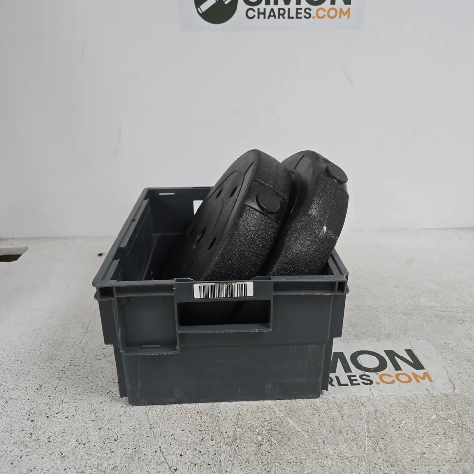 SET OF 2 10KG BARBELL WEIGHTS
