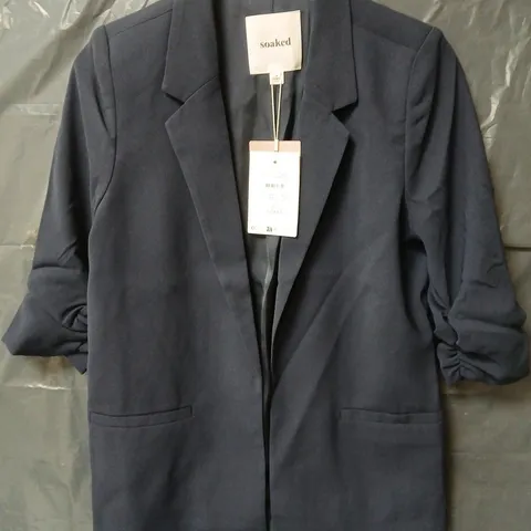 SOAKED SHIRLEY BLAZER - NAVY - SIZE MEDIUM