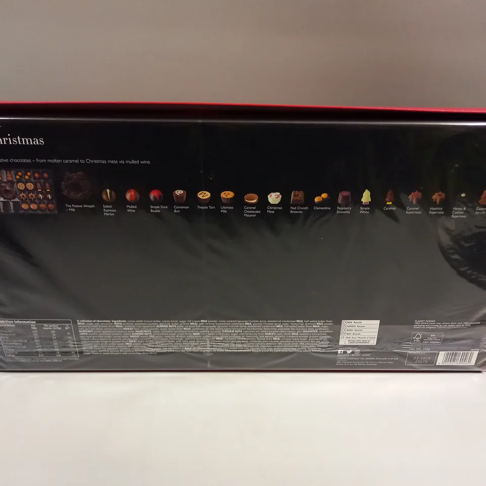 BOXED SEALED HOTEL CHOCOLAT CLASSIC CHRISTMAS LUXE COLLECTION 
