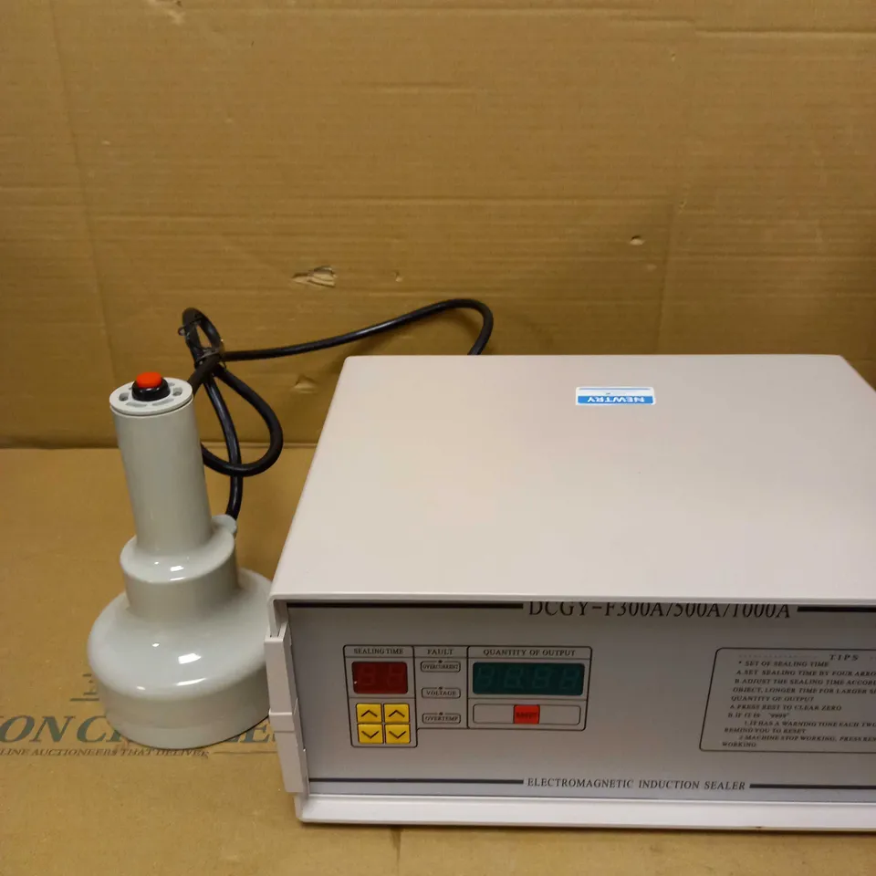 NEWTRY ELECTROMAGNETIC INDUCTION SEALING MACHINE