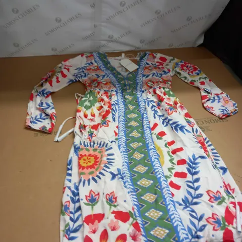MONSOON FLORAL PATTERN DRESS SIZE S