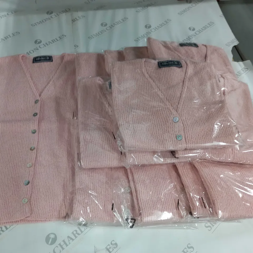 LOT OF 13 OLIVER.B V-NECK KNITTED TOPS - SIZE UNSPECIFIED