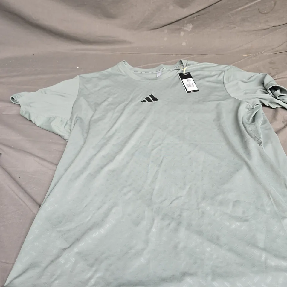 ADIDAS WOOD GREEN T-SHIRT SIZE 2XL