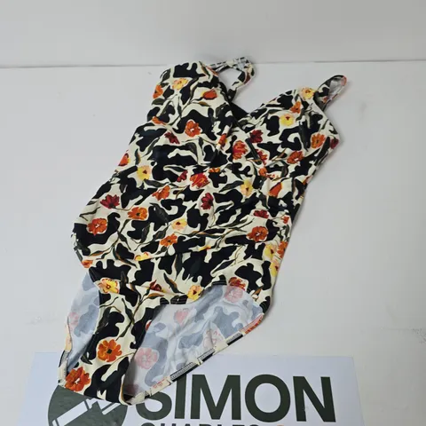 BONPRIX ONE PIECE SWIMSUIT MULTI COLOURED SIZE 12