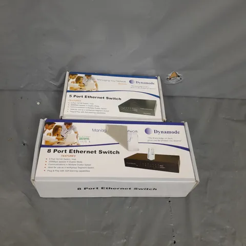BOX OF ASSORTED ETHERNET PORTS
