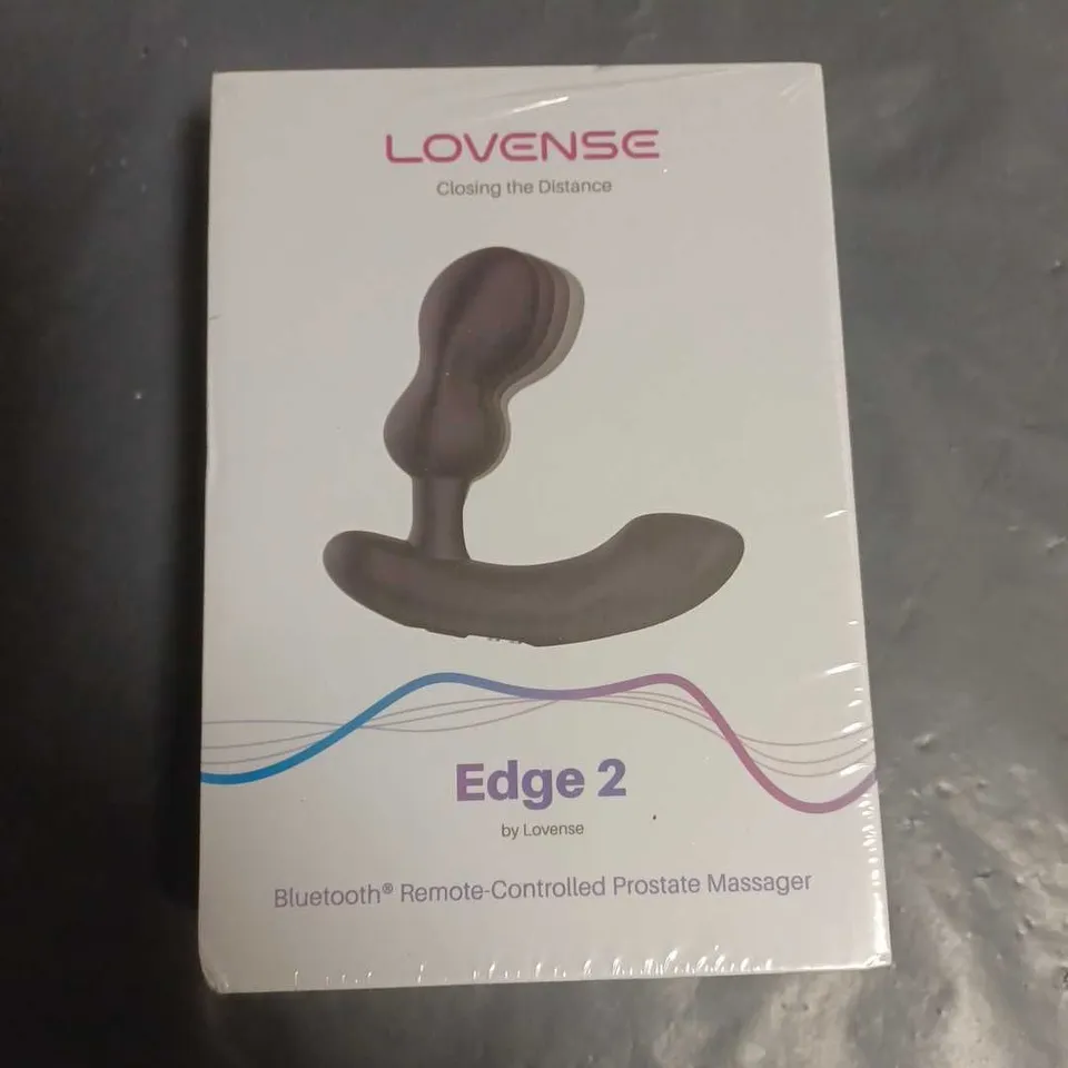 SEALED LOVENSE EDGE 2 REMOTE CONTROLLED PROSTRATE MANAGER