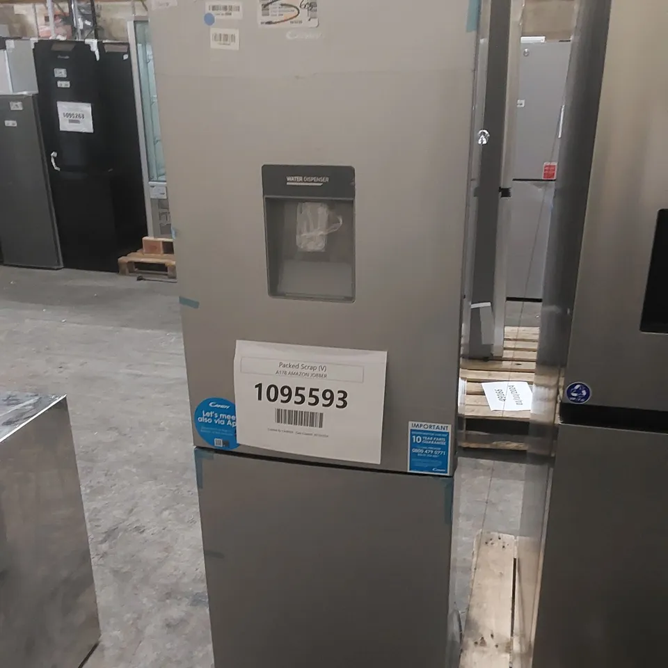 CANDY FREESTANDING 55cm WIDE 50/50 FRIDGE FREEZER SILVER CCT3L517FWSK - UNPROCESSED RAW RETURN