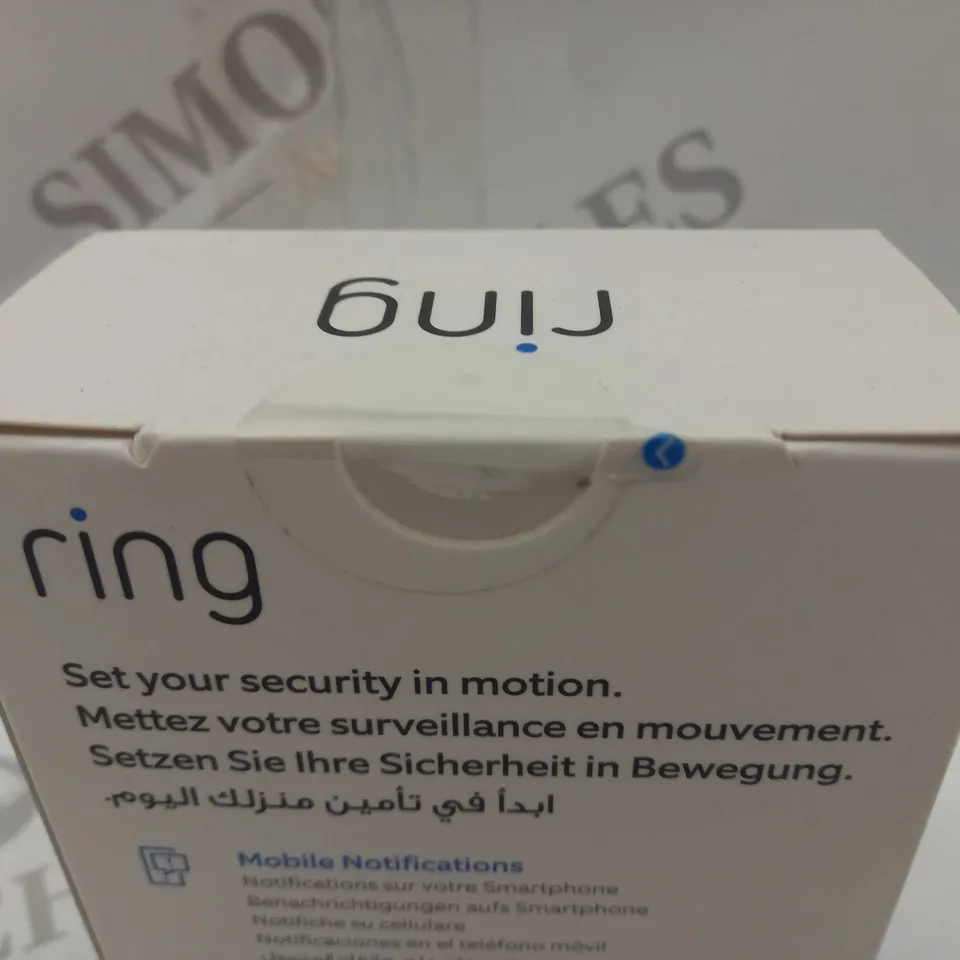 SEALED RING WIRELESS MOTION SENSOR