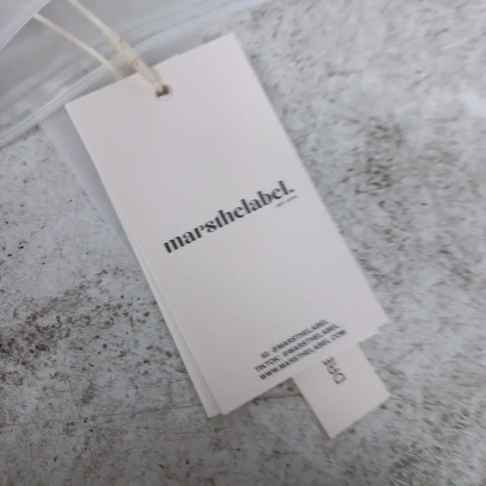 MARS THE LABEL WHITE TANK TOP – WOMEN'S UK SIZE 8