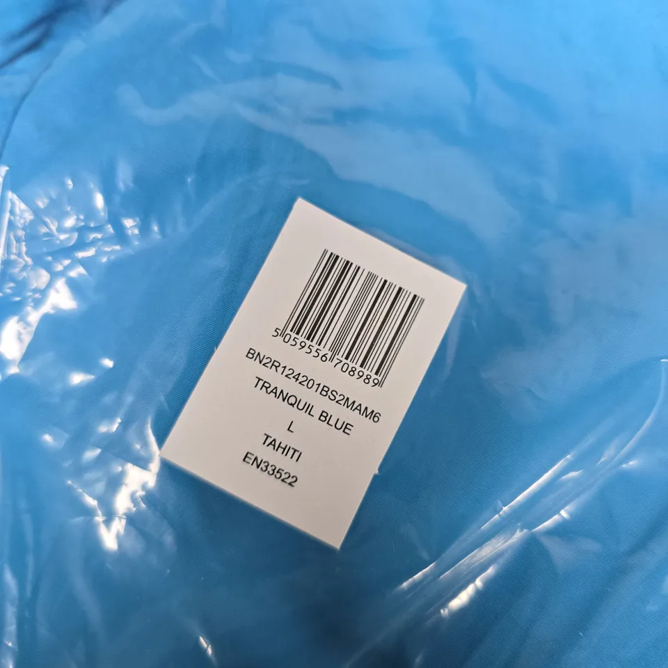 BAGGED BENCH SWIM SHORTS – TRANQUIL BLUE – UK L
