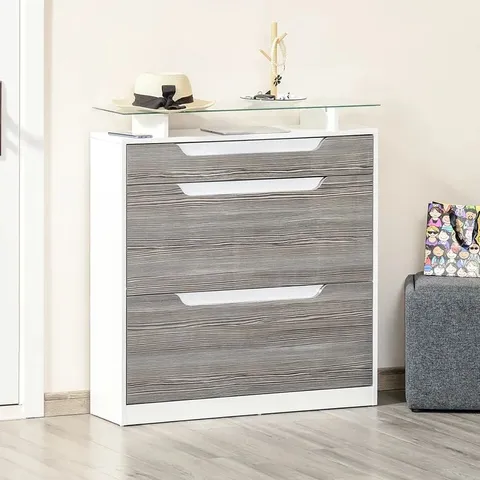 BOXED SHOE CABINET (1 BOX)