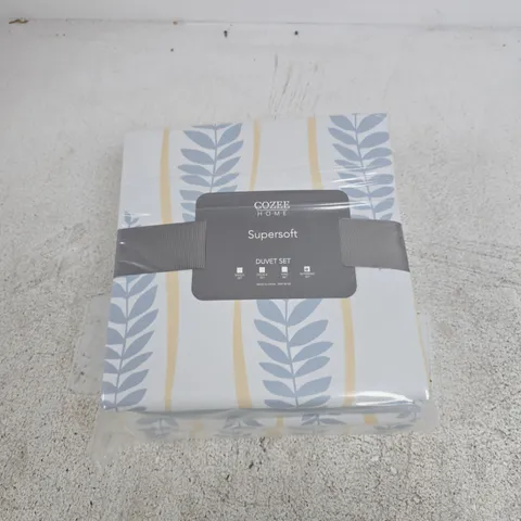 COZEE HOME SUPERSOFT DUVET SET SUPERKING