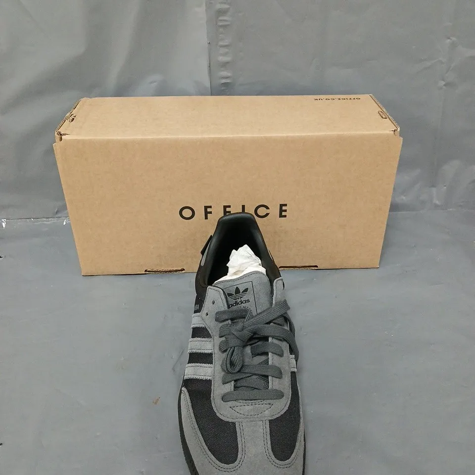 BOXED PAIR OF ADIDAS SAMBA OG GREY UK 11.5