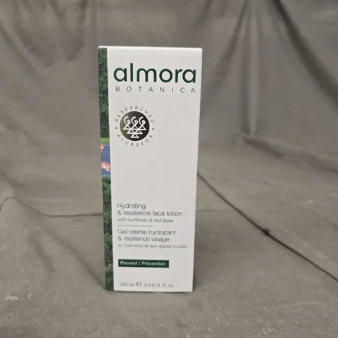SEALED ALMORA BOTANICA HYDRATING FACE LOTION 100ML