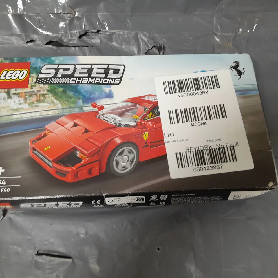 LEGO SPEED CHAMPIONS FERRARI F40 SUPERCAR TOY 76934