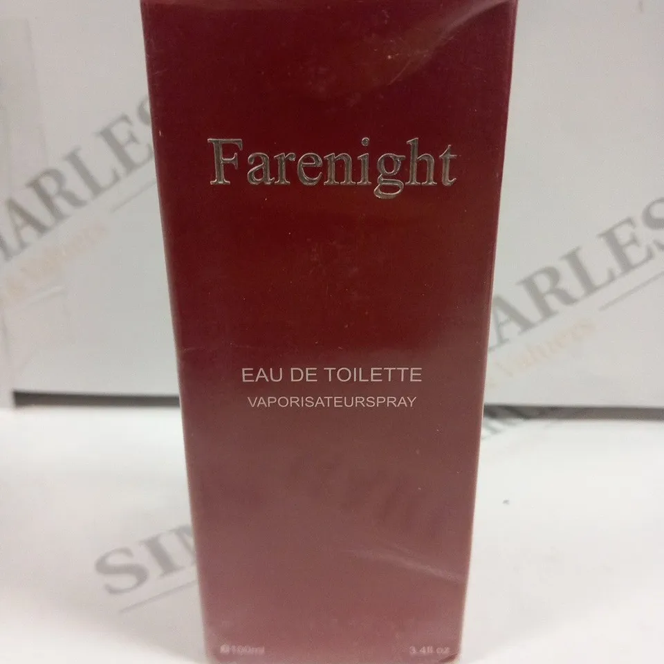 BOXED AND SEALED FARENIGHT EAU DE TOILETTE 100ML