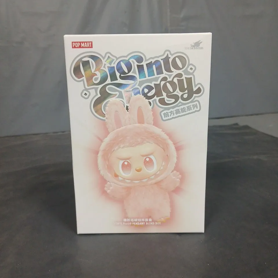 POP MART COLLECTIBLE FIGURE – PINK BUNNY FROM THE MONSTERS (BOXED)