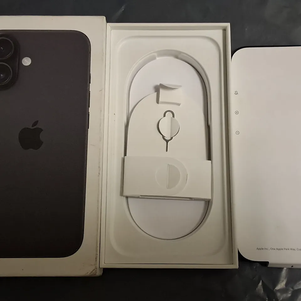 BOXED APPLE IPHONE 16 256GB IN BLACK 