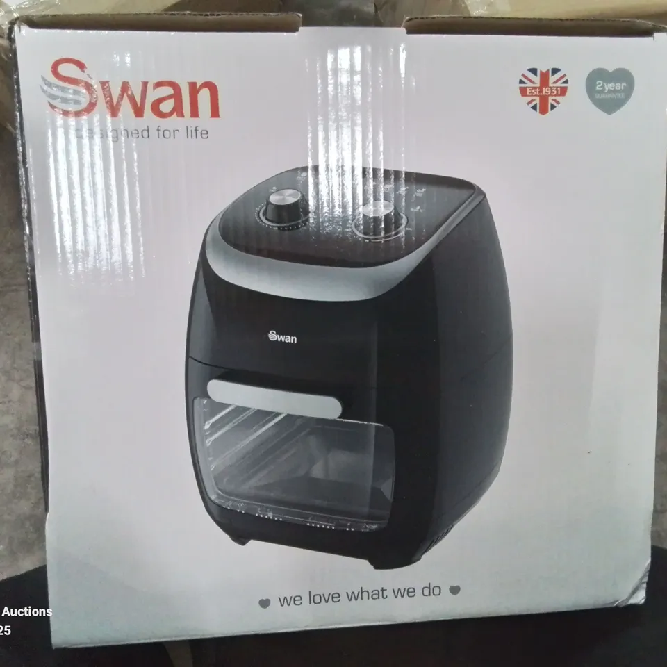 BOXED SWAN 11L MANUAL AIR FRYER OVEN RRP £79