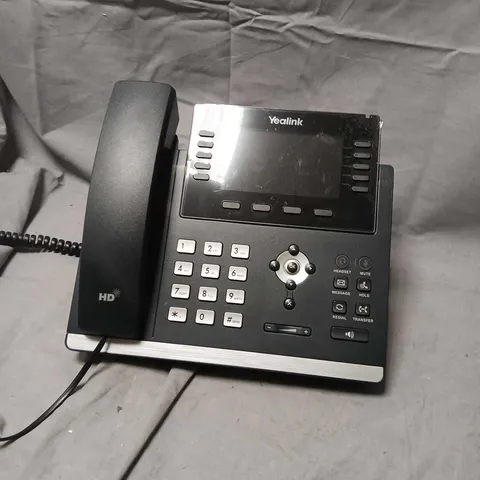 YEALINK SIP-T46U GIGABIT IP PHONE - BLACK