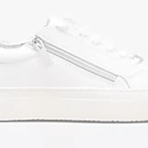 MODA IN PELLE BALIZE LEATHER TRAINER WHITE SIZE 7