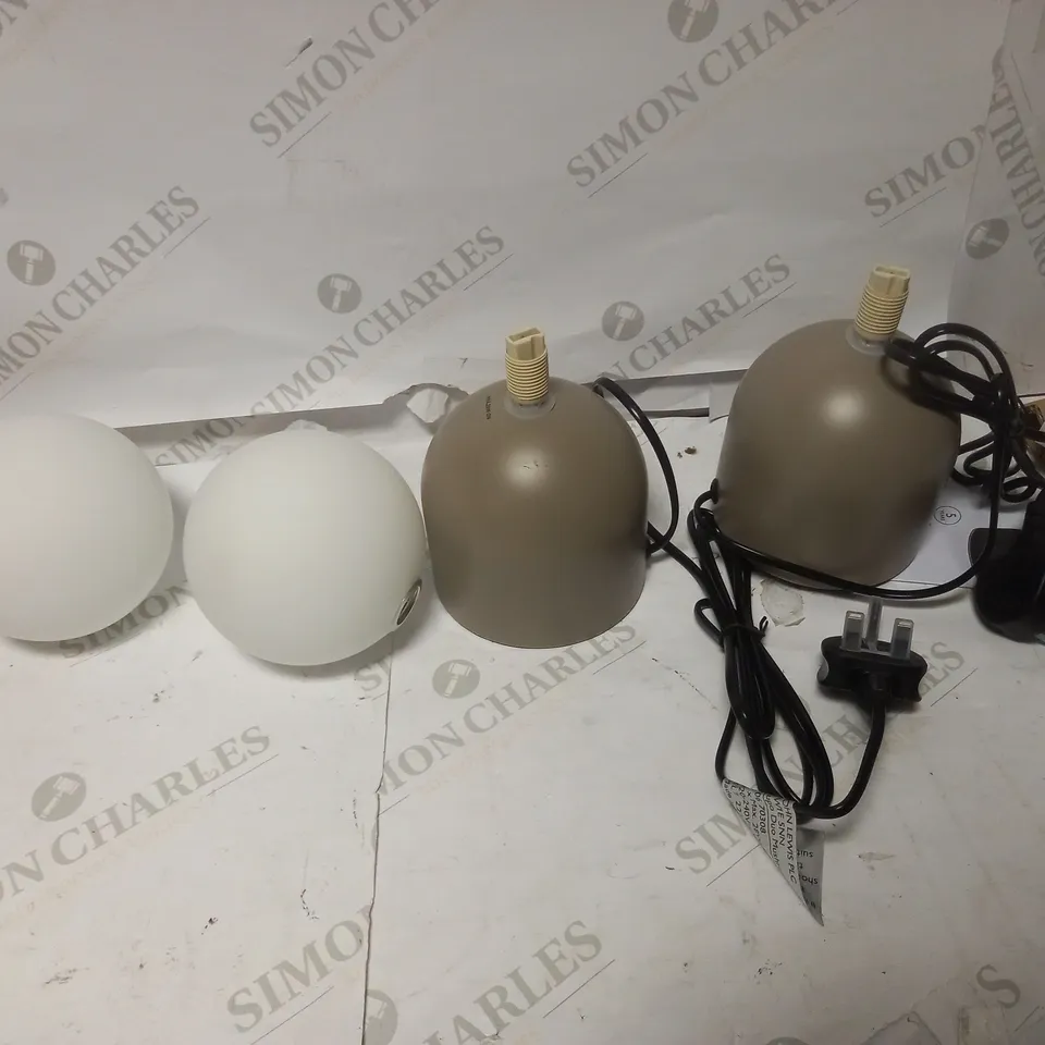 JOHN LEWIS LUPO TOUCH LAMP PAIR