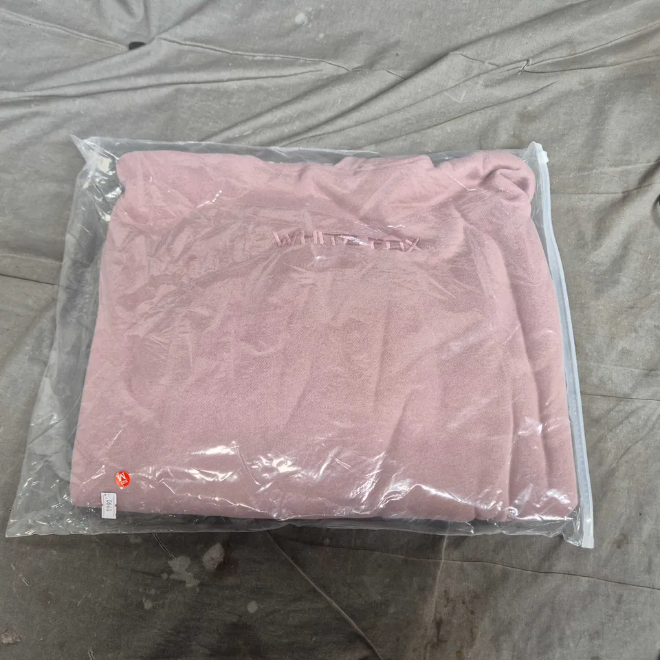 WHITE FOX LILAC HOODED SWEATSHIRT – SIZE M