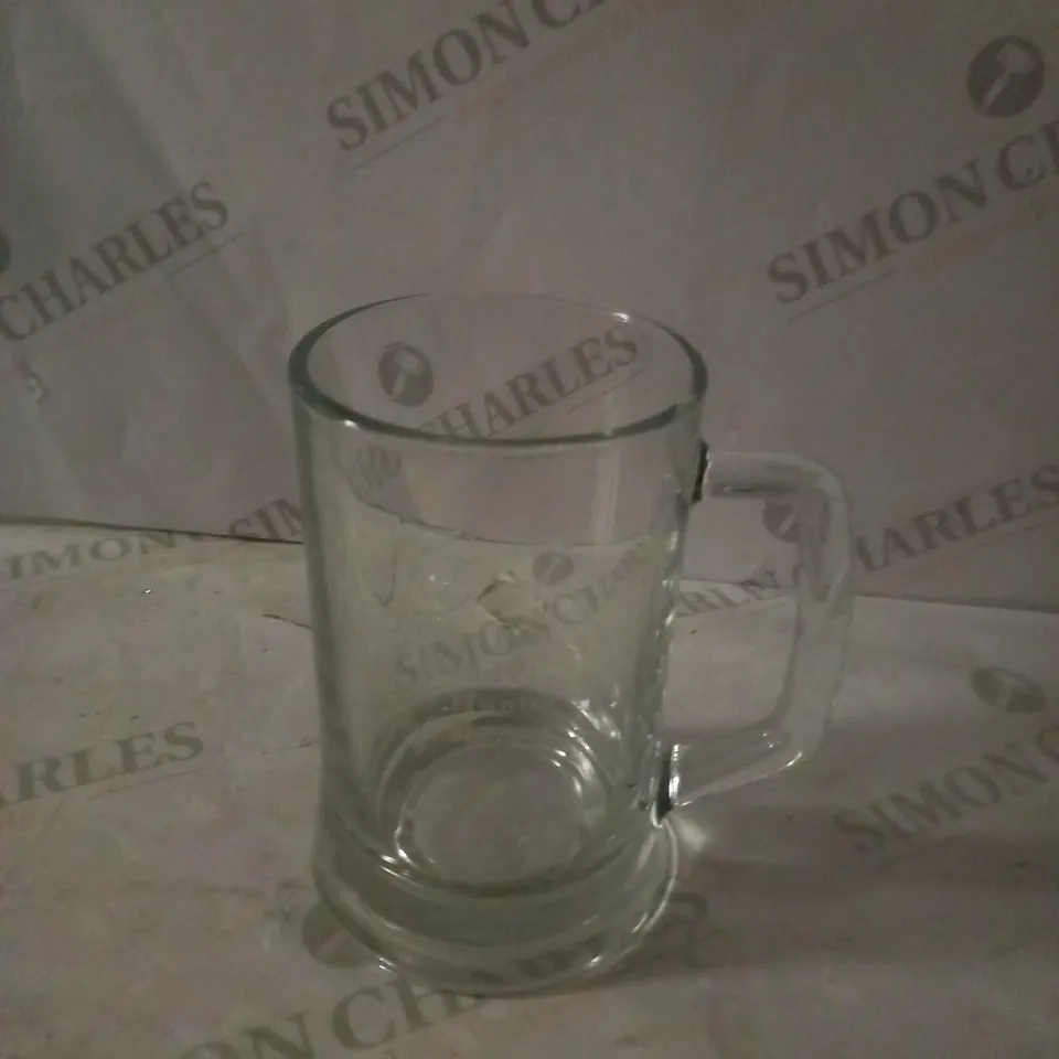 PERSONALISED DECROTIVE GLASS TANKARD - BOXED RRP £15.99