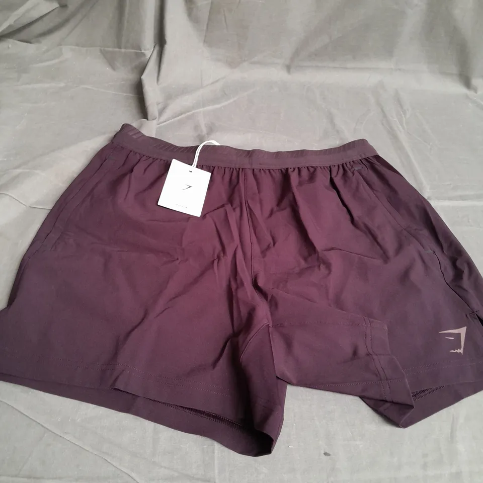 GYMSHARK APEX 5 HYBRID SHORTS SIZE M 
