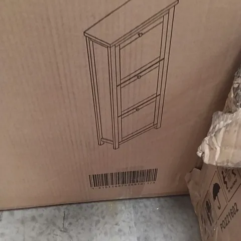 BOXED SHOE CABINET (1 BOX)