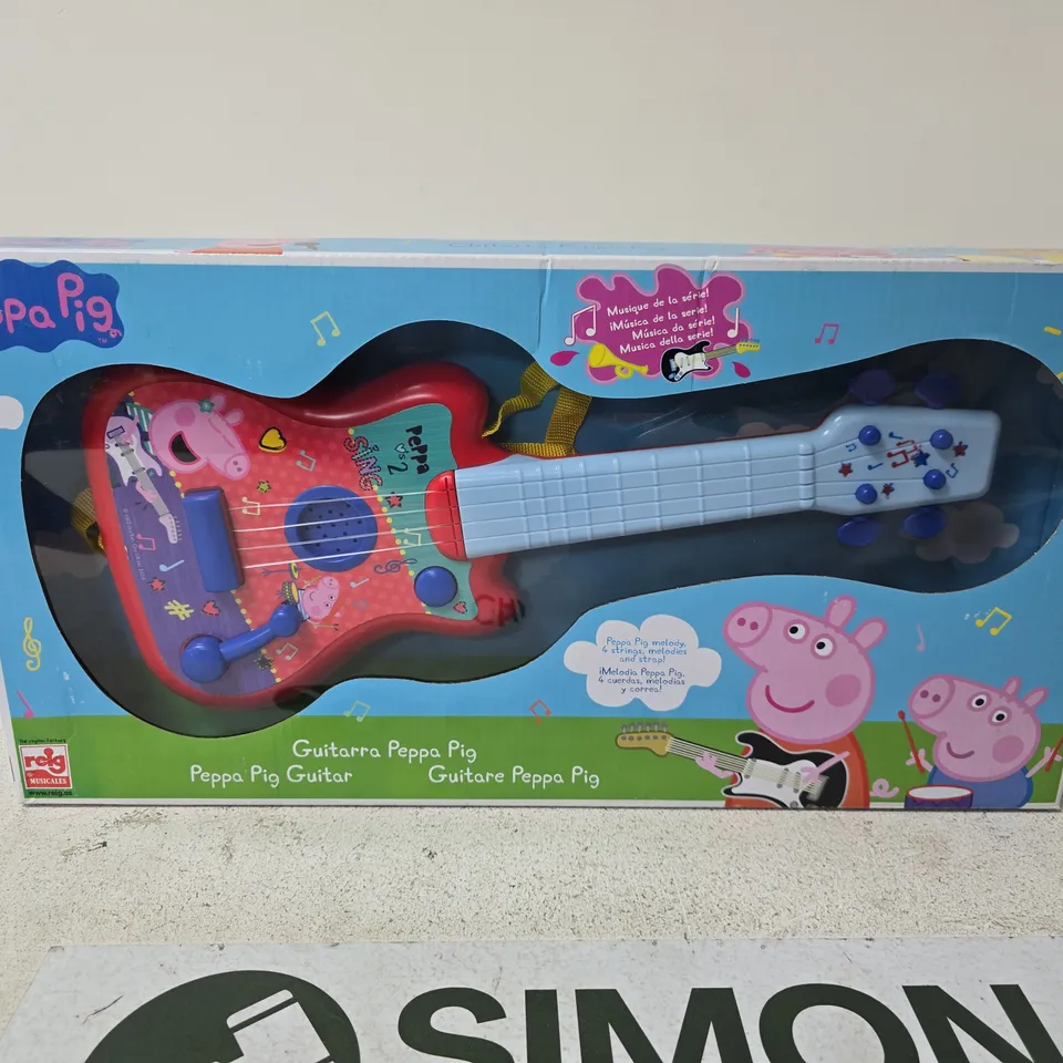 PEPPA PIG GUITAR TOY – BOXED CHILDREN'S MUSICAL INSTRUMENT