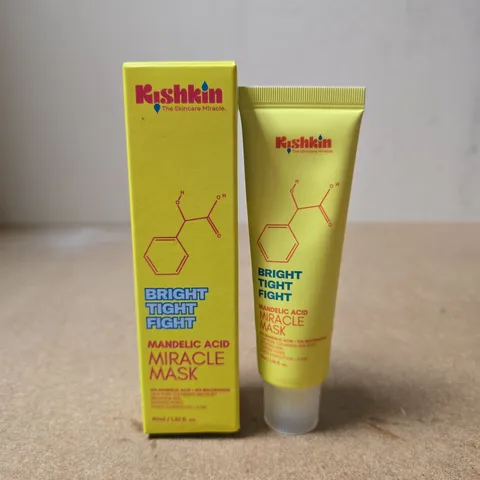 BOXED KISHKIN MANDELIC ACID MIRACLE MASK β BRIGHT TIGHT FIGHT, 60 ML