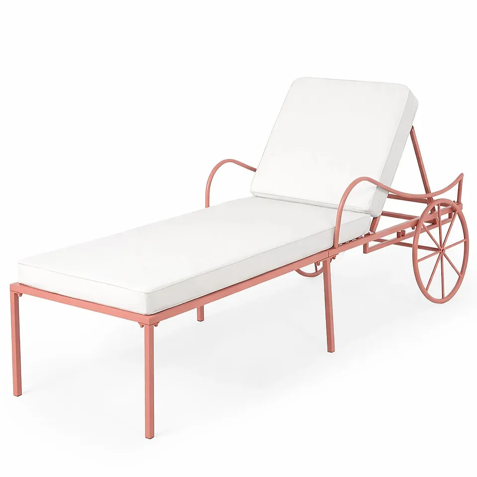 GARDEN STORIES STUDIO 70 RECLINING LOUNGER WITH CUSHIONS