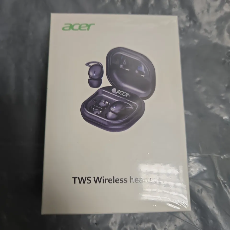 ACER TWS WIRELESS HEADSET – CHARGING CASE, BEIGE (MODEL OHR507)