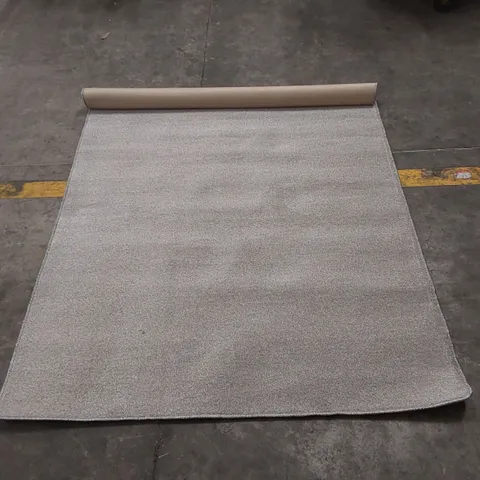 MAESTRO PLAIN CHARCOAL RUG - 160 x 230cm