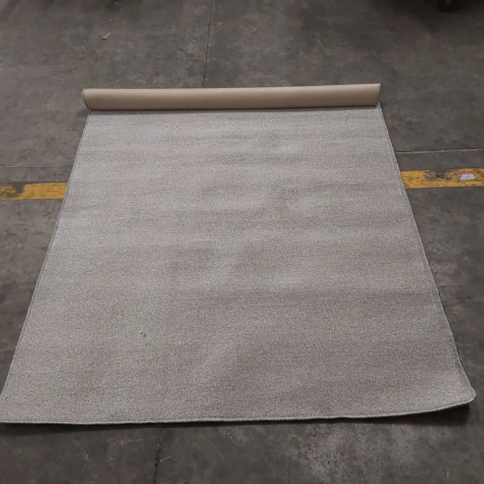 MAESTRO PLAIN CHARCOAL RUG - 160 x 230cm