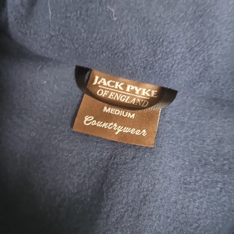 JACK PYKE LADIES FLEECE GILET IN BLUE - MEDIUM