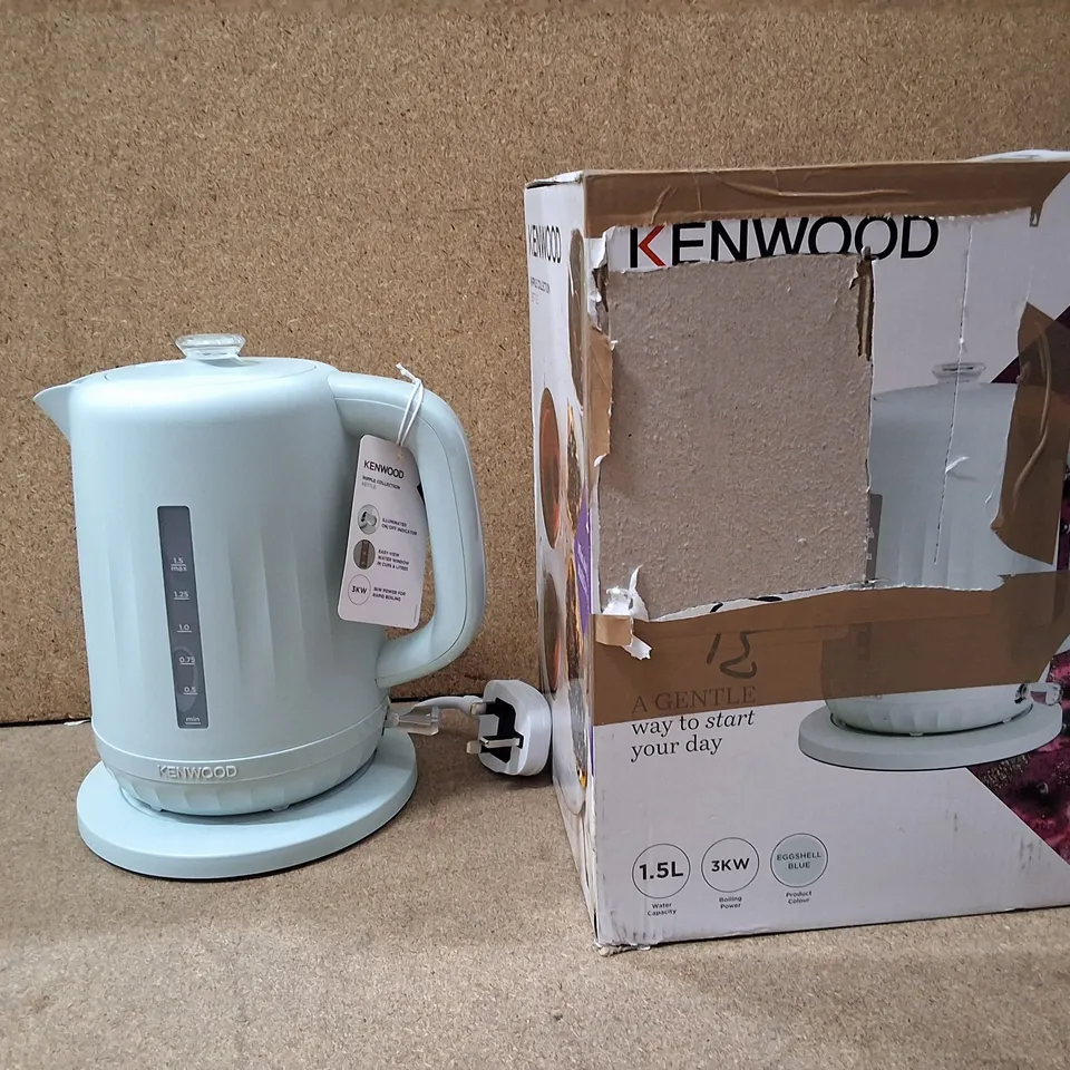 KENWOOD ELECTRIC KETTLE ZJP06.000BL – LIGHT BLUE, 1.5L, 3KW (BOXED)