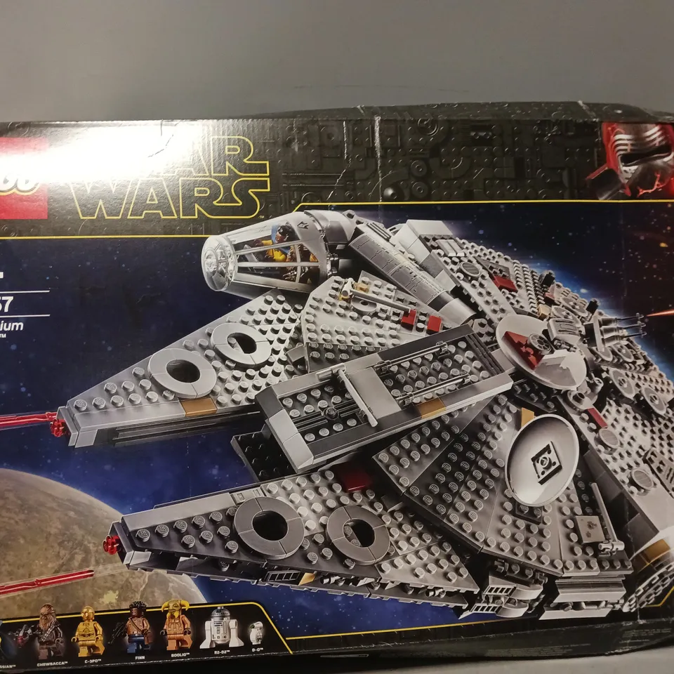 BOXED LEGO STAR WARS MILLENNIUM FALCON 75257 RRP £149.99