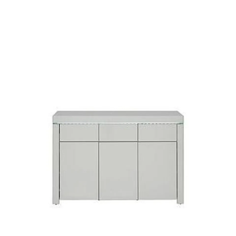 BOXED GRADE 1 ATLANTIC LED COMPACT SIDEBOARD (1 BOX)  RRP £179